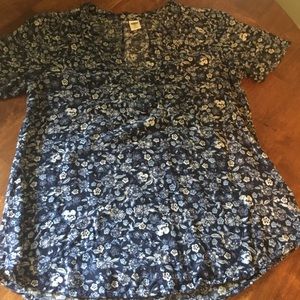 Old navy tunic blouse